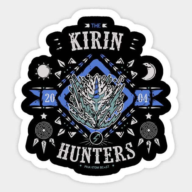 Kirin Hunters Sticker by Soulkr